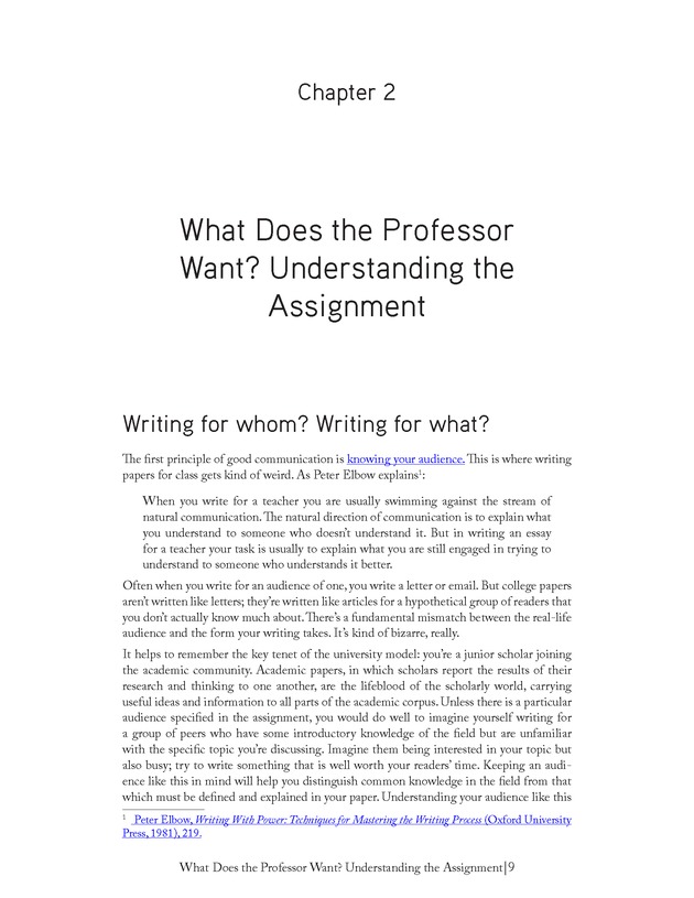 Writing In College: From Competence to Excellence - Page 9