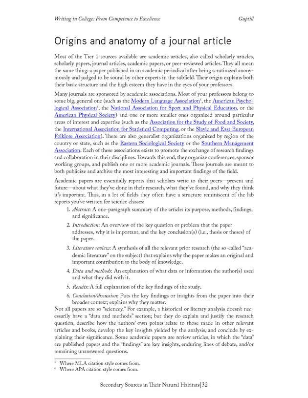 Writing In College: From Competence to Excellence - Page 32