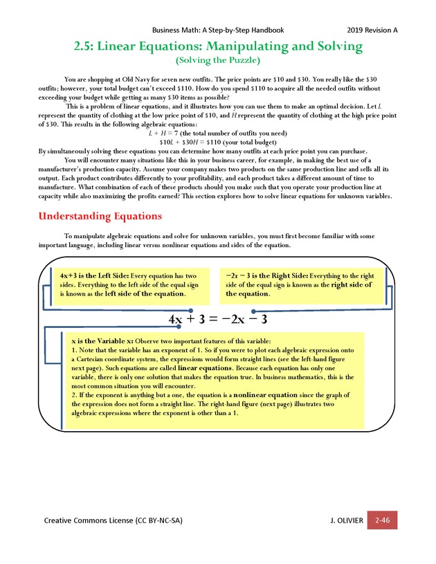 BUSINESS MATH: A Step-By-Step Handbook - Page 46