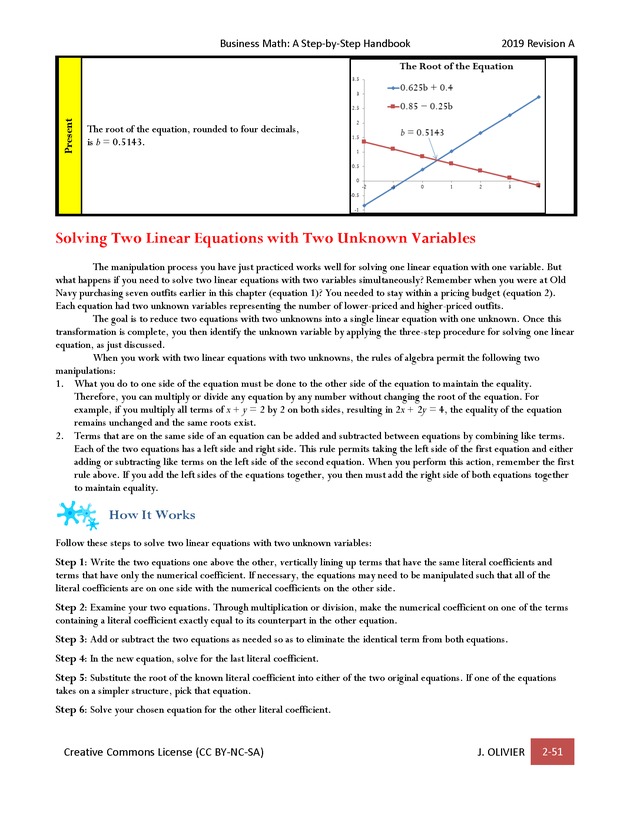 BUSINESS MATH: A Step-By-Step Handbook - Page 51