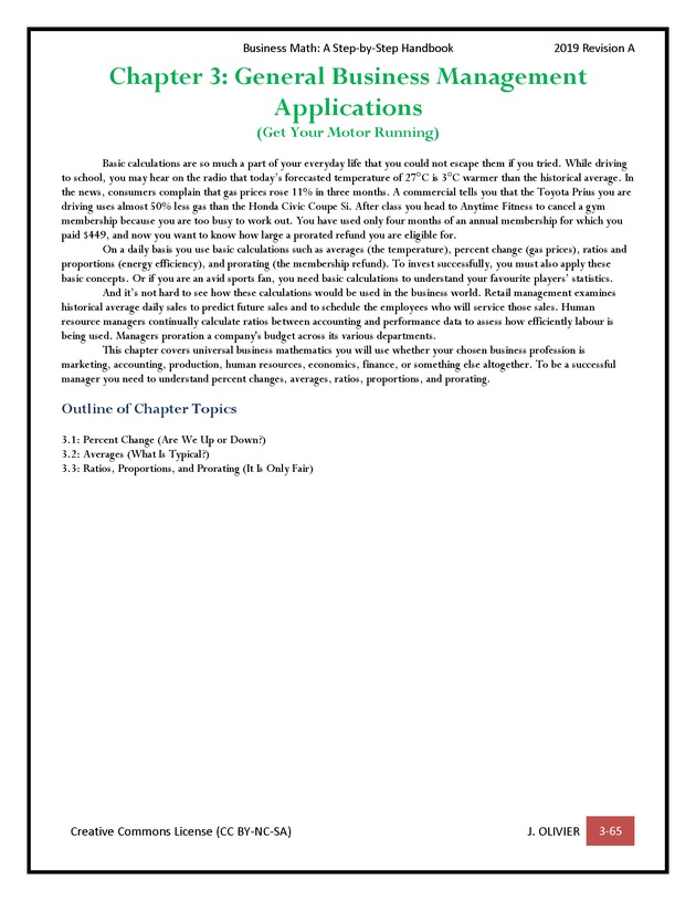 BUSINESS MATH: A Step-By-Step Handbook - Page 65