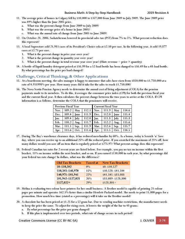 BUSINESS MATH: A Step-By-Step Handbook - Page 74