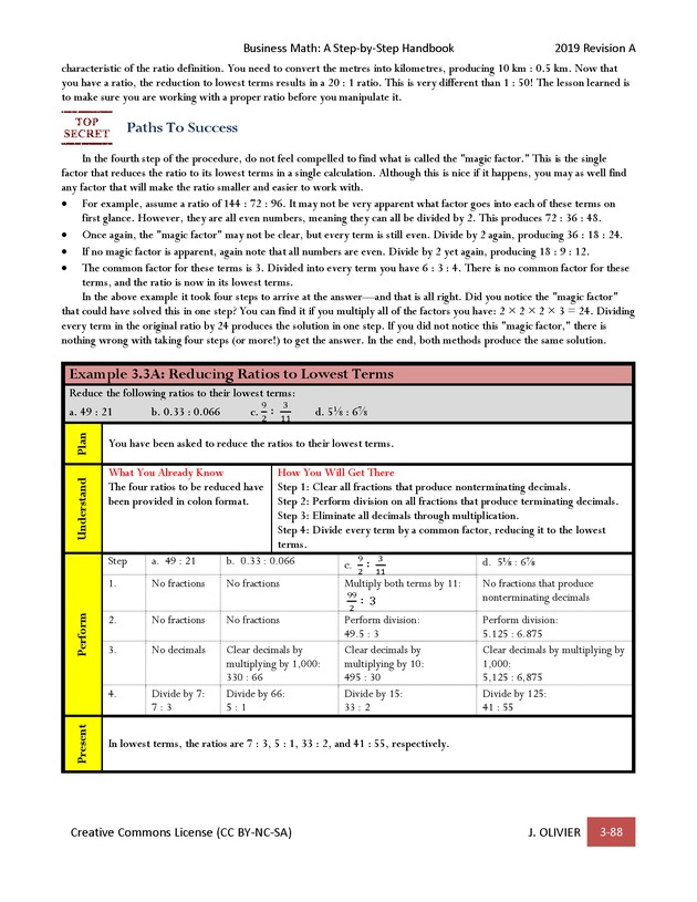 BUSINESS MATH: A Step-By-Step Handbook - Page 88