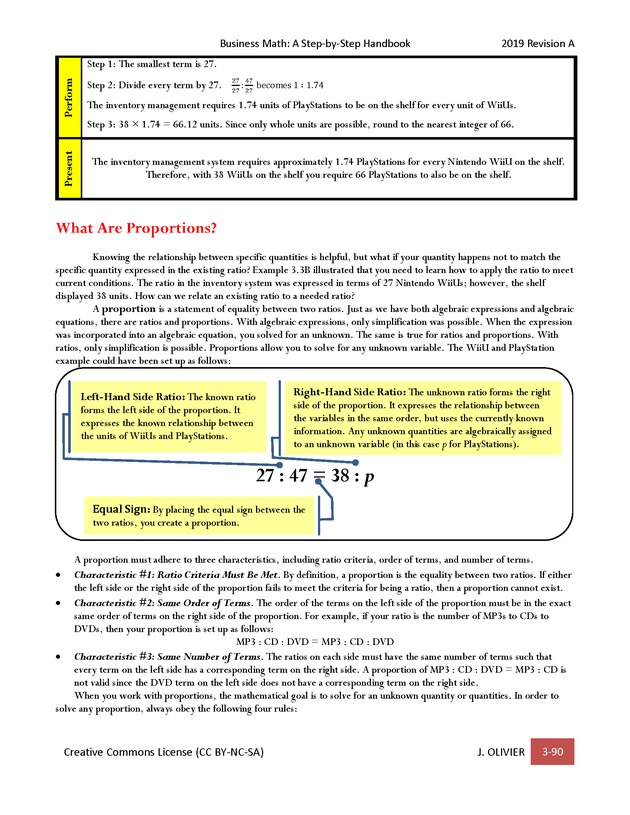 BUSINESS MATH: A Step-By-Step Handbook - Page 90
