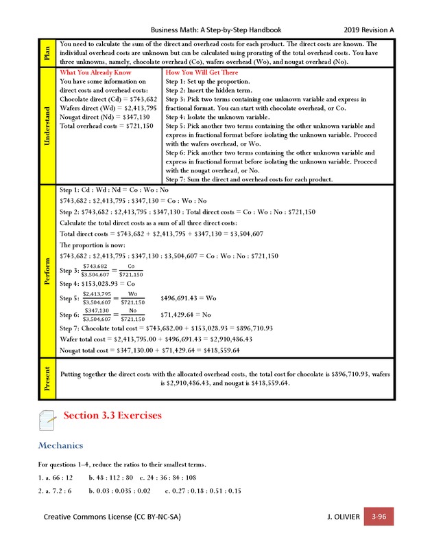 BUSINESS MATH: A Step-By-Step Handbook - Page 96