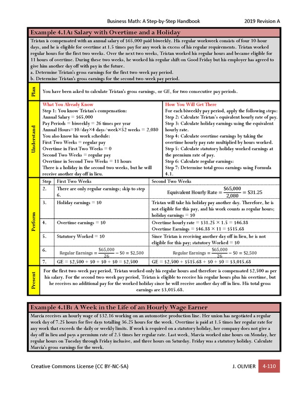BUSINESS MATH: A Step-By-Step Handbook - Page 110