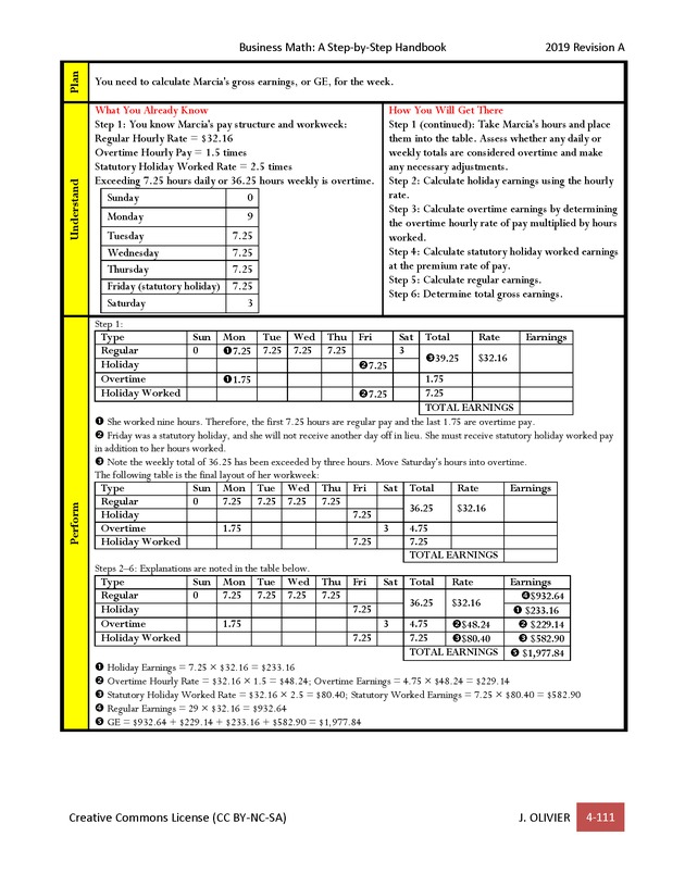 BUSINESS MATH: A Step-By-Step Handbook - Page 111
