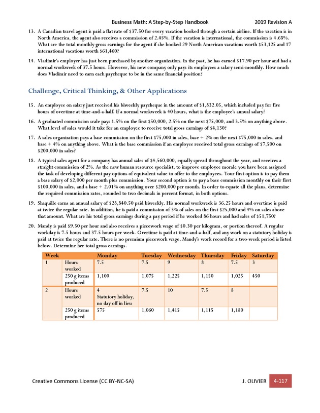 BUSINESS MATH: A Step-By-Step Handbook - Page 117