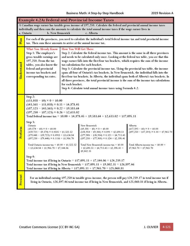 BUSINESS MATH: A Step-By-Step Handbook - Page 121