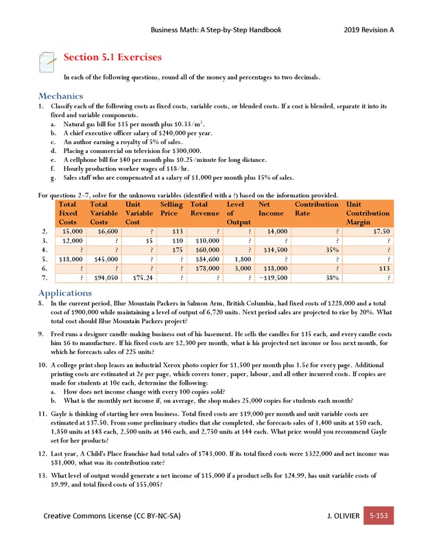 BUSINESS MATH: A Step-By-Step Handbook - Page 153