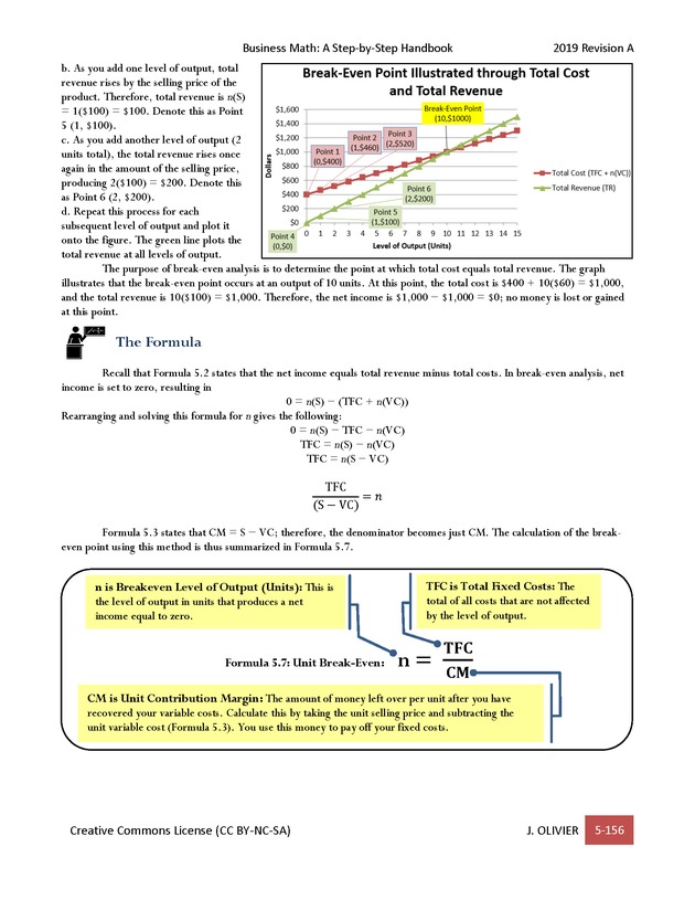 BUSINESS MATH: A Step-By-Step Handbook - Page 156