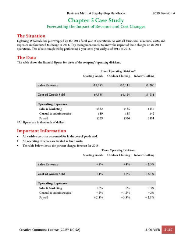 BUSINESS MATH: A Step-By-Step Handbook - Page 167