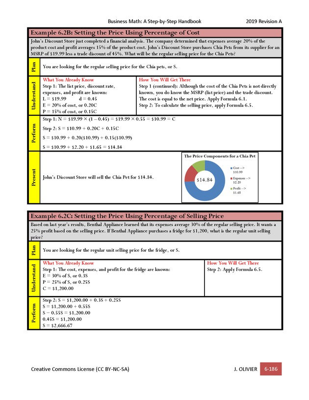 BUSINESS MATH: A Step-By-Step Handbook - Page 186