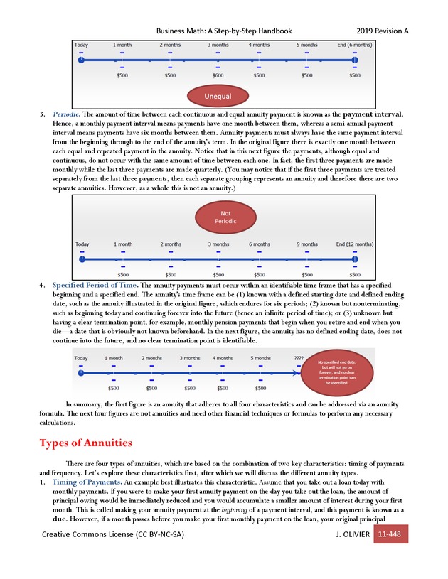 BUSINESS MATH: A Step-By-Step Handbook - Page 448