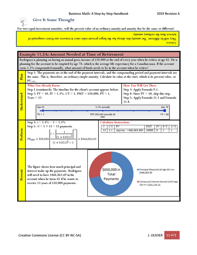 BUSINESS MATH: A Step-By-Step Handbook - Page 471
