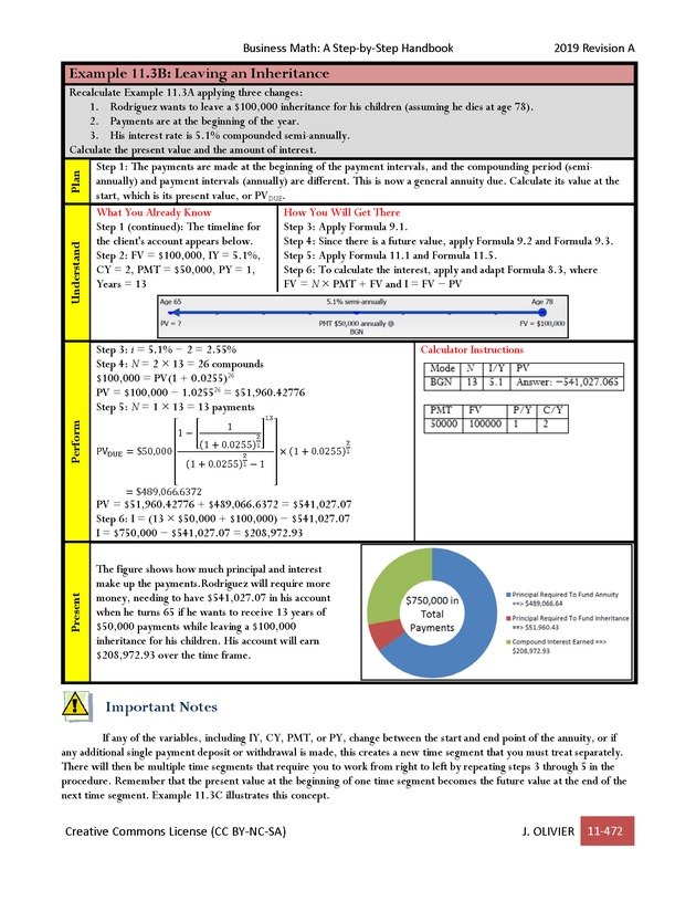 BUSINESS MATH: A Step-By-Step Handbook - Page 472
