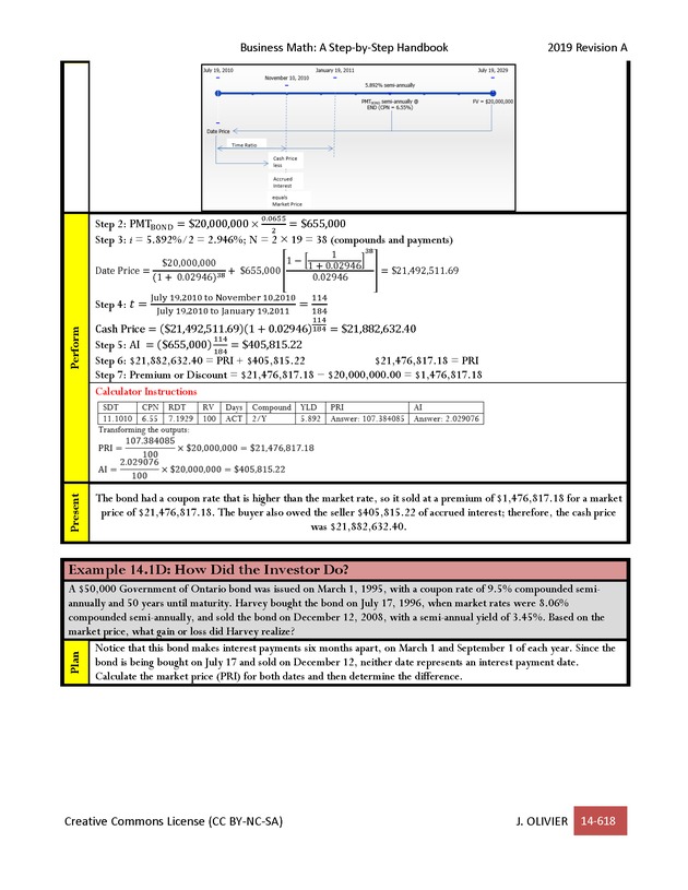 BUSINESS MATH: A Step-By-Step Handbook - Page 618
