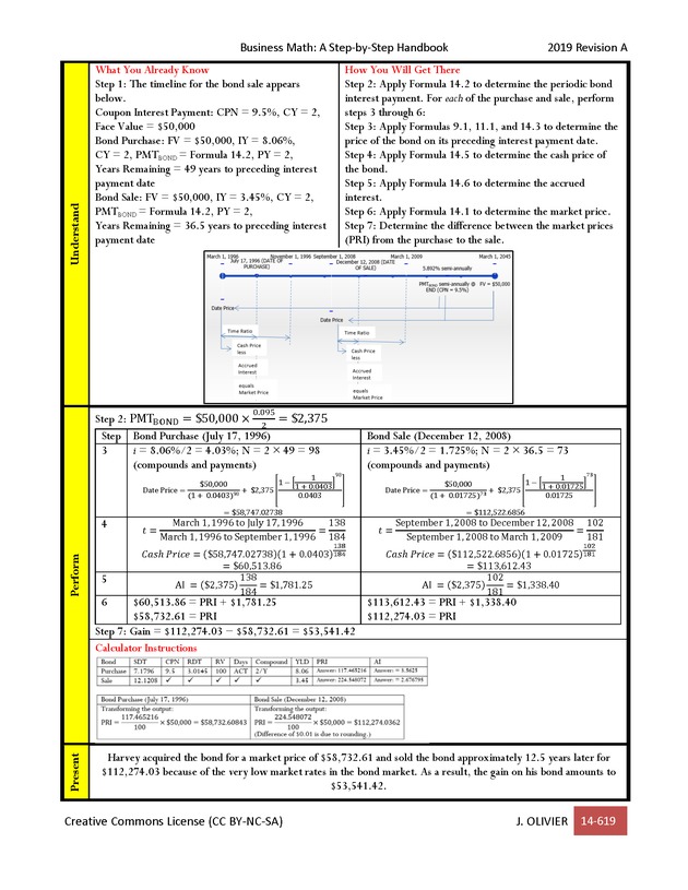BUSINESS MATH: A Step-By-Step Handbook - Page 619