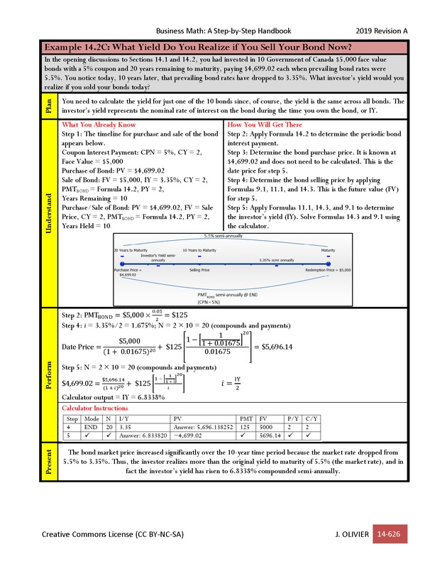 BUSINESS MATH: A Step-By-Step Handbook - Page 626