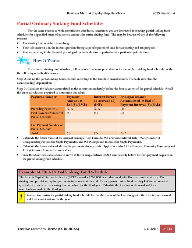 BUSINESS MATH: A Step-By-Step Handbook - Page 633
