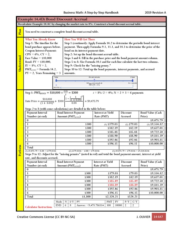 BUSINESS MATH: A Step-By-Step Handbook - Page 647