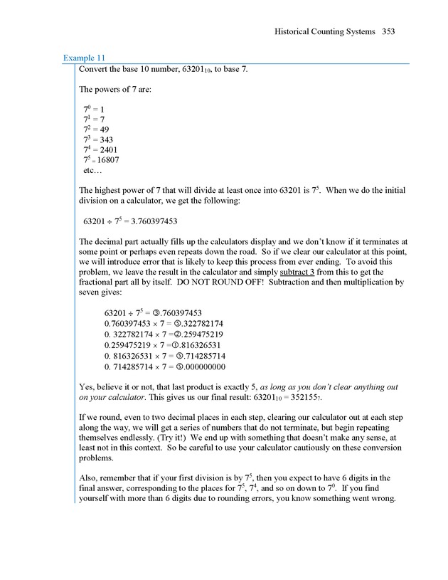 Math in Society - Page 353