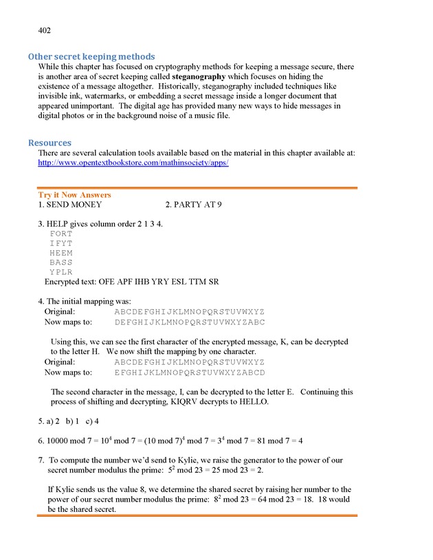 Math in Society - Page 402