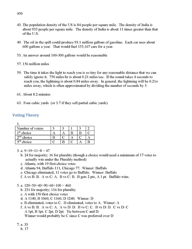 Math in Society - Page 450