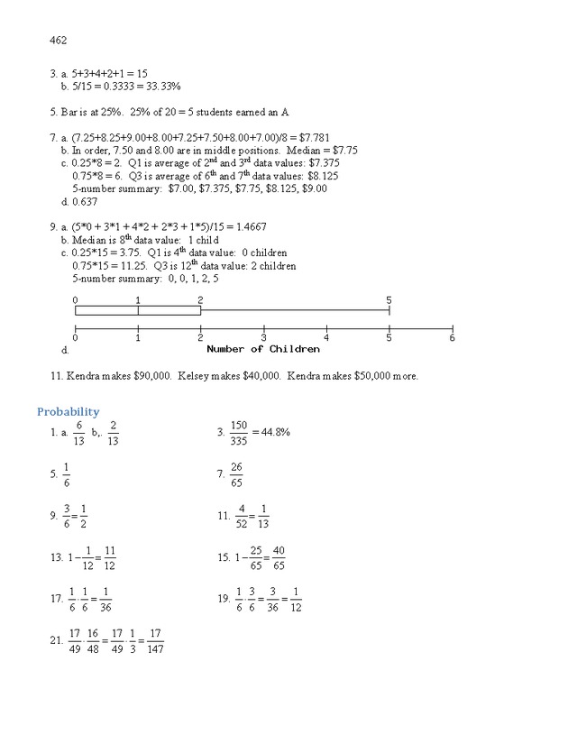 Math in Society - Page 462