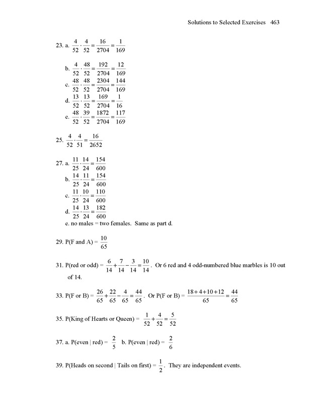 Math in Society - Page 463