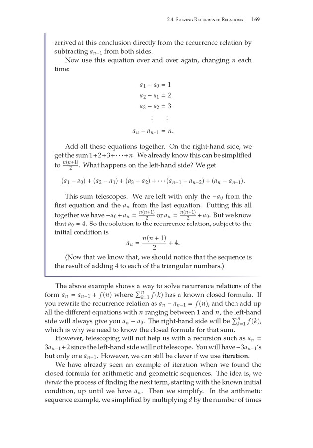 Discrete Mathematics: An Open Introduction - Page 169