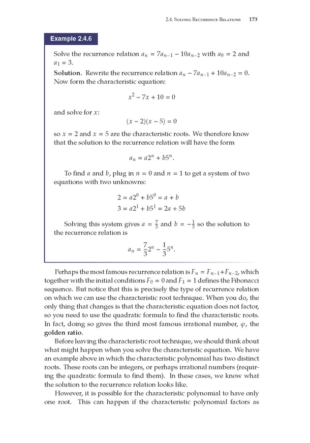 Discrete Mathematics: An Open Introduction - Page 173