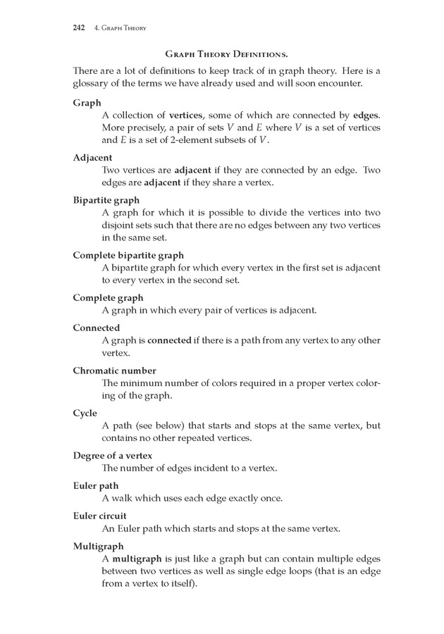 Discrete Mathematics: An Open Introduction - Page 242