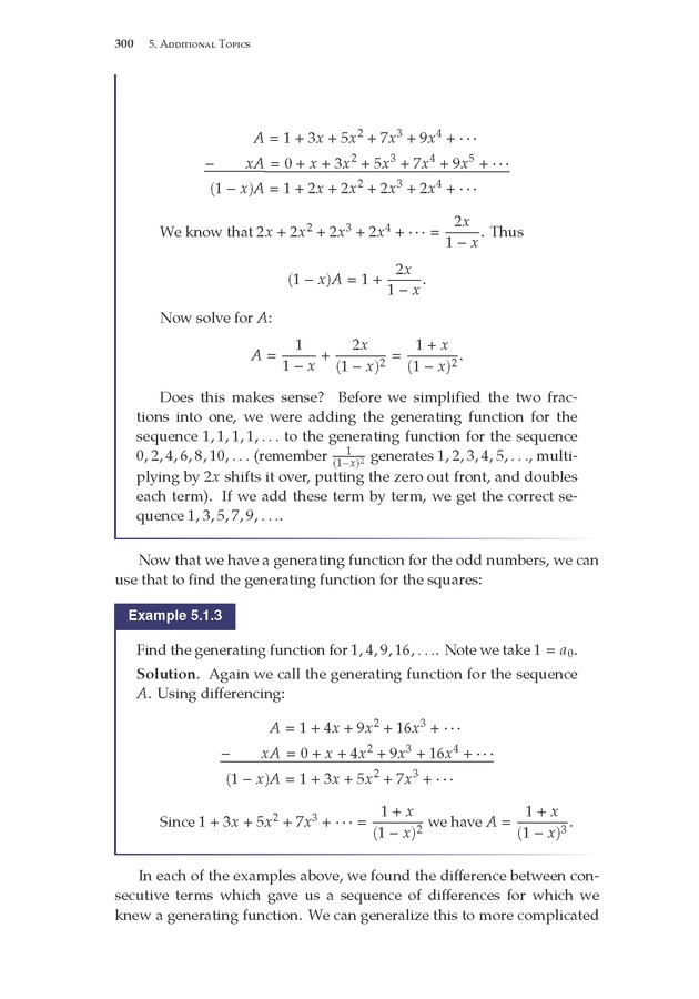 Discrete Mathematics: An Open Introduction - Page 300
