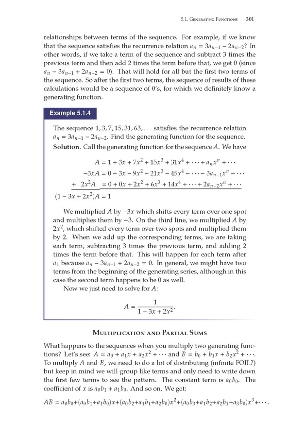 Discrete Mathematics: An Open Introduction - Page 301