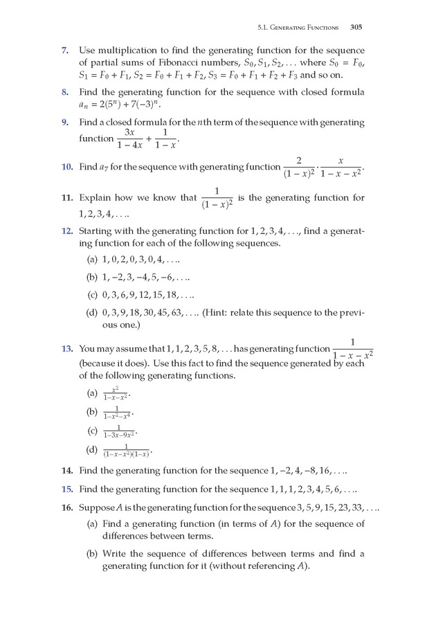 Discrete Mathematics: An Open Introduction - Page 305