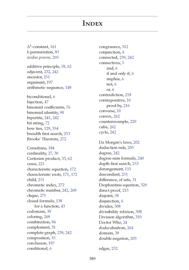 Discrete Mathematics: An Open Introduction - Page 389