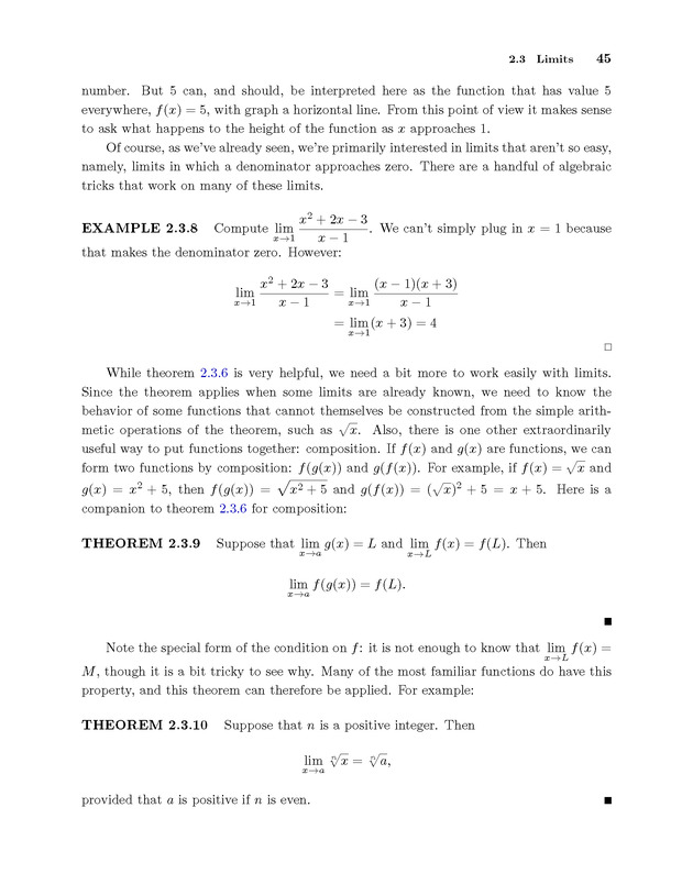 Calculus: early transcendentals - Page 45
