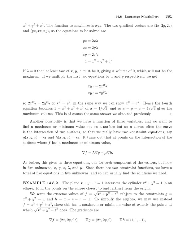 Calculus: early transcendentals - Page 381