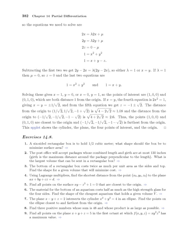 Calculus: early transcendentals - Page 382