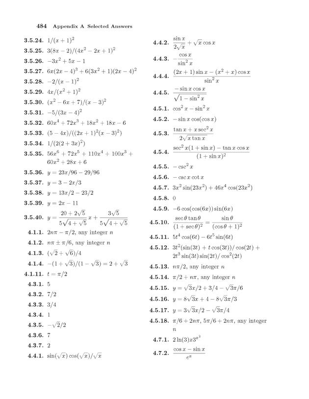 Calculus: early transcendentals - Page 484