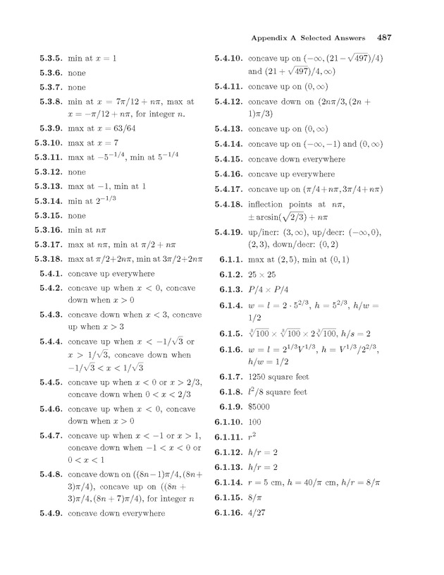 Calculus: early transcendentals - Page 487