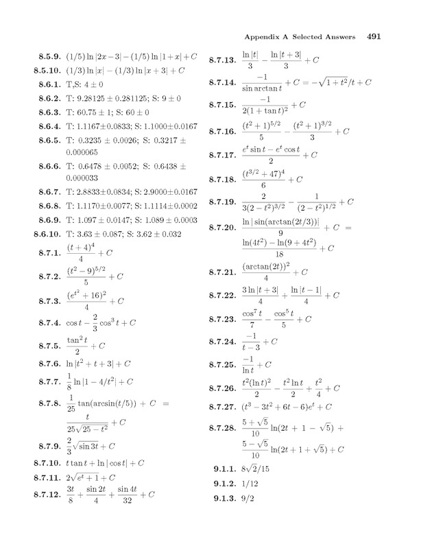 Calculus: early transcendentals - Page 491