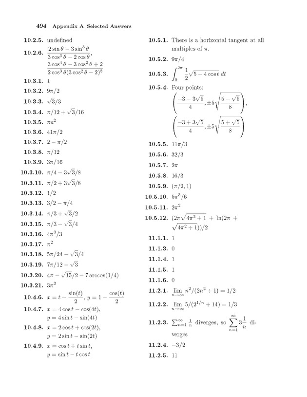 Calculus: early transcendentals - Page 494