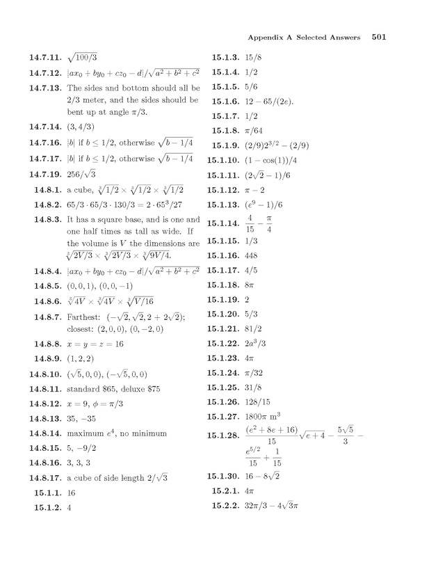 Calculus: early transcendentals - Page 501