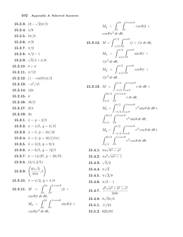 Calculus: early transcendentals - Page 502