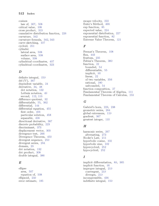 Calculus: early transcendentals - Page 512