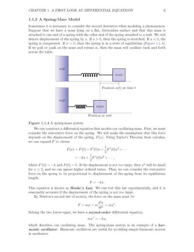 The Ordinary Differential Equations Project - Page 6