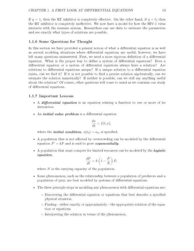 The Ordinary Differential Equations Project - Page 13