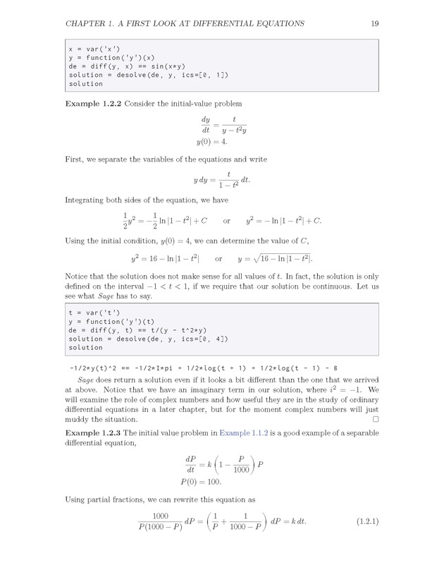 The Ordinary Differential Equations Project - Page 19